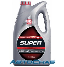 Лукойл Супер 10W-40 SG/CD 4л. Полусинтетическое моторное масло